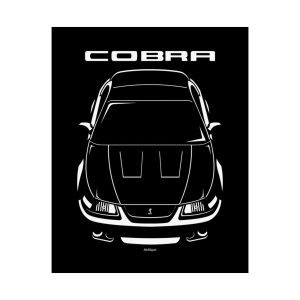 Ford Mustang Cobra Terminator 2003-2004 Poster 16 x 20 inch by Auto Art Apparel