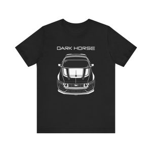 Ford Mustang Dark Horse 2024 T-shirt Black by Auto Art Apparel