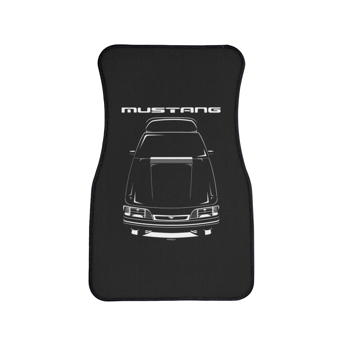 Ford Mustang Fox 1987-1993 Car Mat Front Carpet Floor Mats by Auto Art Apparel