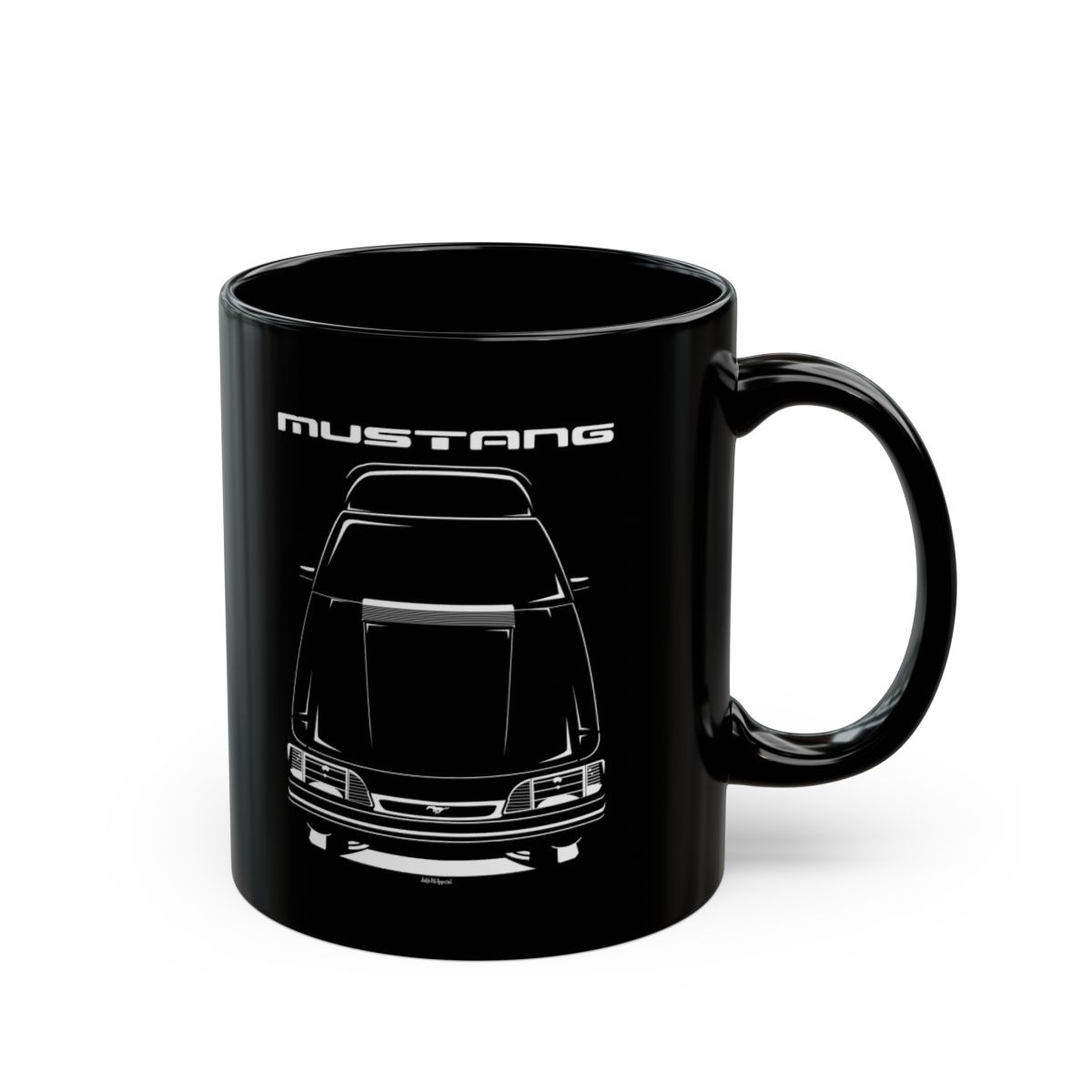 Ford Mustang Fox 1987-1993 Mug 11 oz by Auto Art Apparel