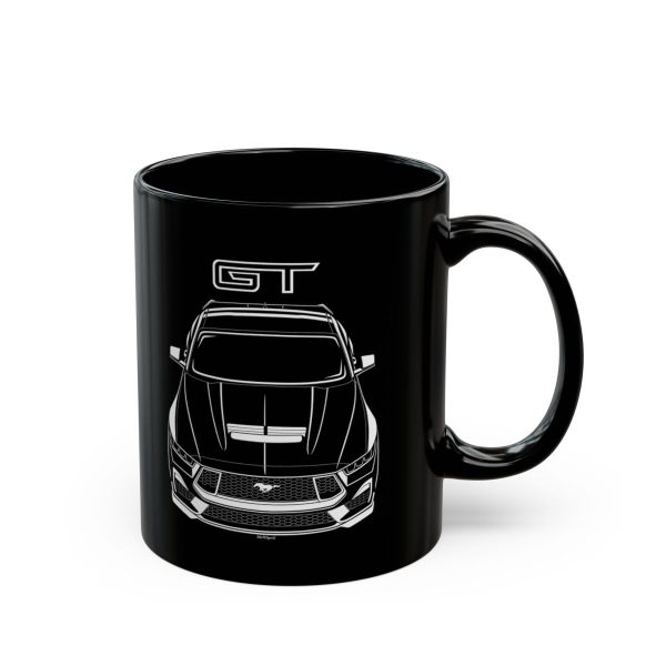 Ford Mustang GT 2024 Mug 11 oz by Auto Art Apparel