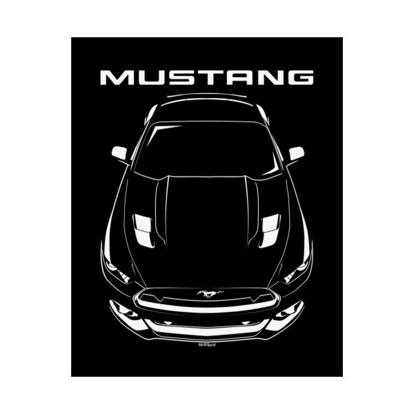 Ford Mustang GT S550 2015-2017 Poster 16 x 20 inch by Auto Art Apparel
