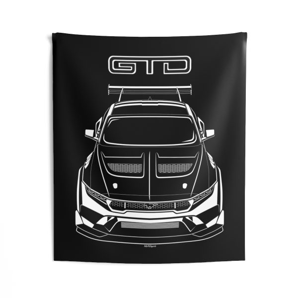 Ford Mustang GTD 2025 Tapestry 50 x 60 inch by Auto Art Apparel