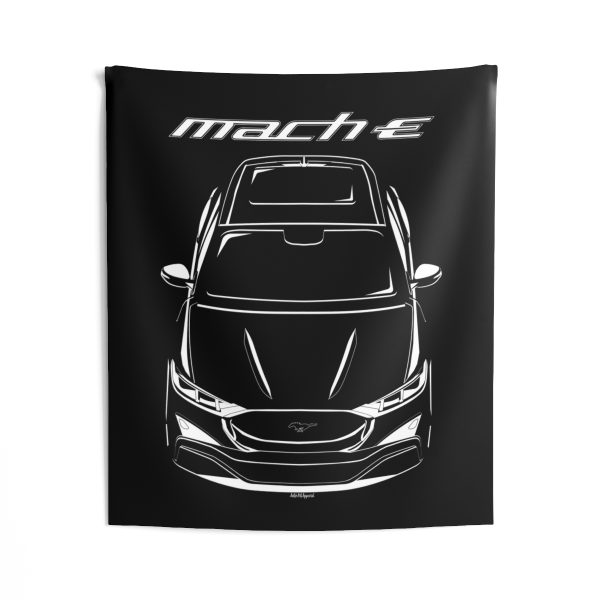 Ford Mustang Mach E SUV 2021-2024 Tapestry 50 x 60 inch by Auto Art Apparel