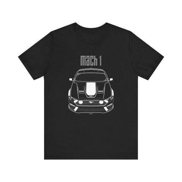 Ford Mustang Mach1 2021-2023 T-shirt Black by Auto Art Apparel