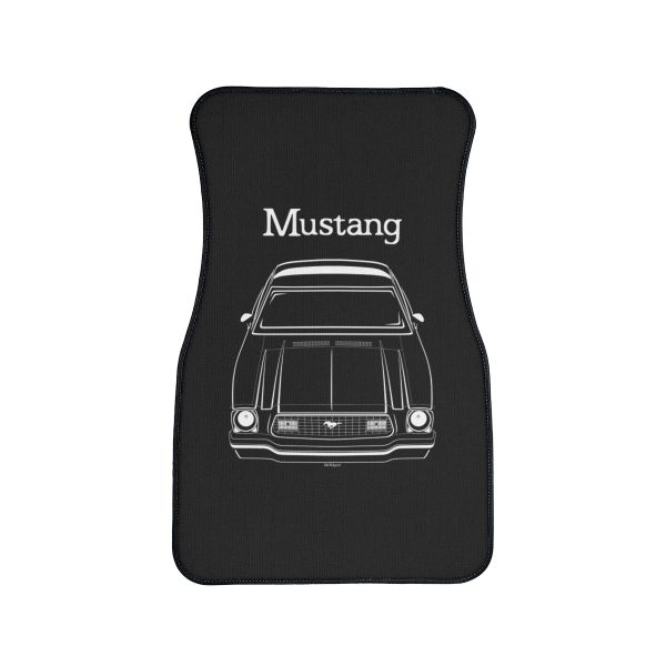 Ford Mustang MK2 1974-1978 Car Mat Front Carpet Floor Mats by Auto Art Apparel