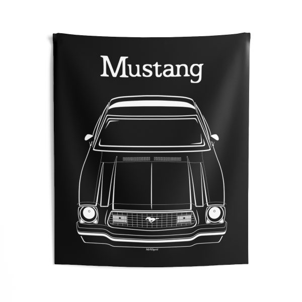 Ford Mustang MK2 1974-1978 Tapestry 50 x 60 inch by Auto Art Apparel