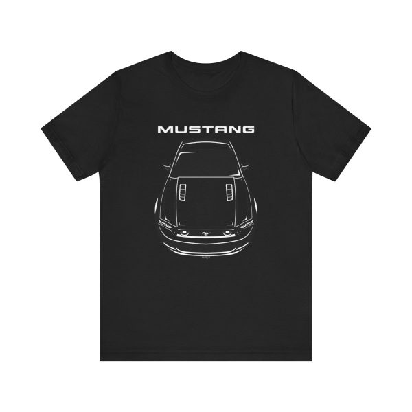 Ford Mustang S197 2013-2014 T-shirt Black by Auto Art Apparel