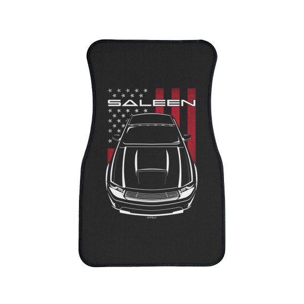 Ford Mustang Saleen 2010-2012 Car Mat - US Flag Floor Mats Front Carpet Floor Mats by Auto Art Apparel