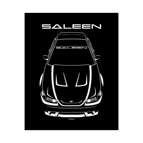 Ford Mustang Saleen SN95 1999-2004 Poster 16 x 20 inch by Auto Art Apparel