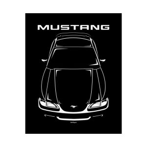 Ford Mustang SN95 1994-1998 Poster 16 x 20 inch by Auto Art Apparel