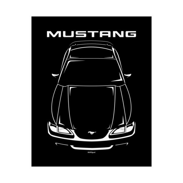 Ford Mustang SN95 1994-1998 Poster 16 x 20 inch by Auto Art Apparel
