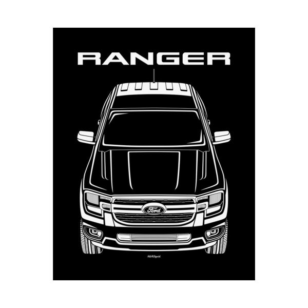 Ford Ranger 2023-2024 Poster 16 x 20 inch by Auto Art Apparel