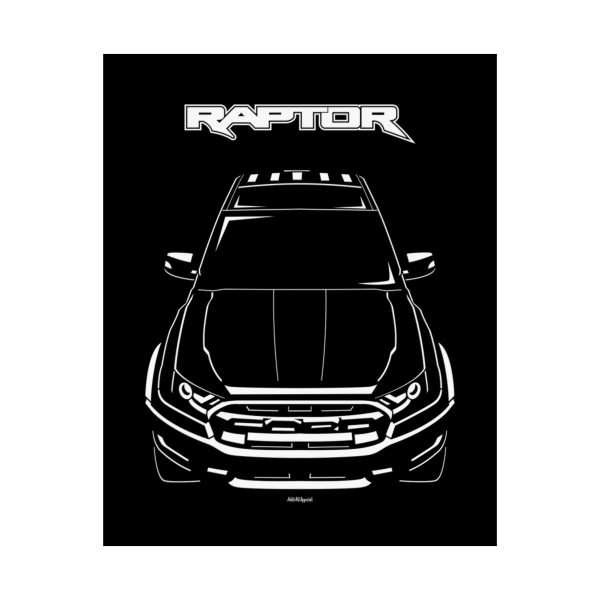 Ford Ranger Raptor 2019-2021 Poster 16 x 20 inch by Auto Art Apparel