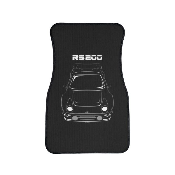 Ford RS200 Evolution 1984-1986 Car Mat Front Carpet Floor Mats by Auto Art Apparel