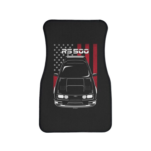 Ford Sierra Cosworth RS500 1987-1992 Car Mat - US Flag Floor Mats Front Carpet Floor Mats by Auto Art Apparel