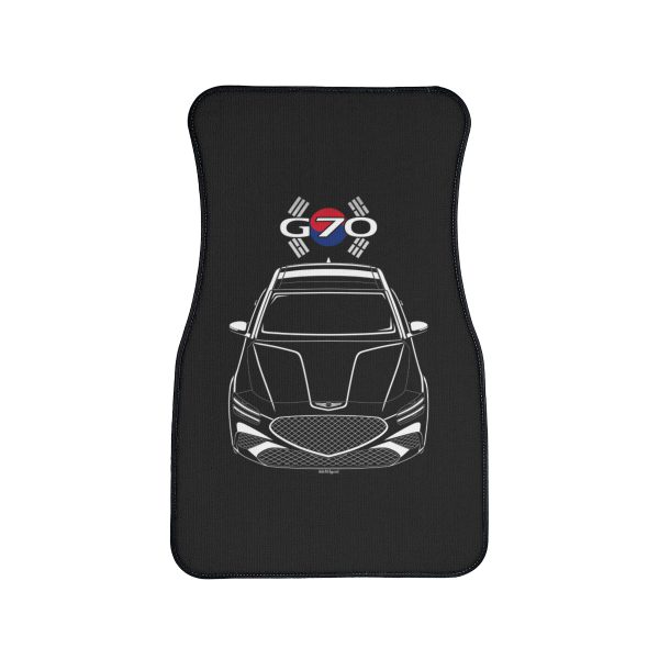 Genesis G70 2022-2024 Car Mat - Korea Flag Floor Mats Front Carpet Floor Mats by Auto Art Apparel