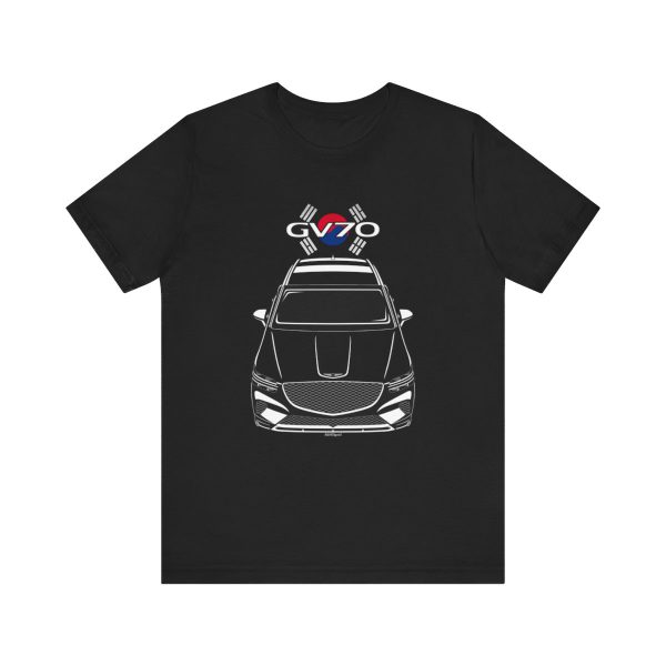 Genesis GV70 2020 T-shirt - Korea Flag Shirt by Auto Art Apparel