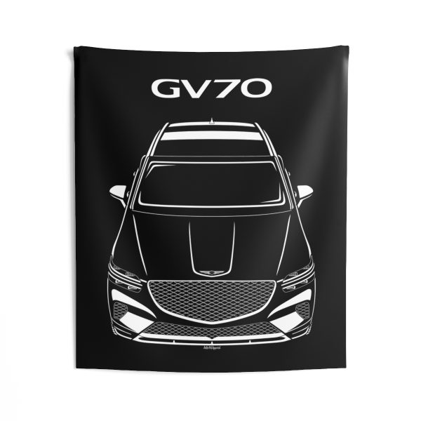 Genesis GV70 2020 Tapestry 50 x 60 inch by Auto Art Apparel