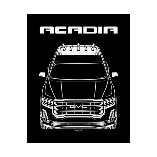 GMC Acadia 2020-2023 Poster 16 x 20 inch by Auto Art Apparel