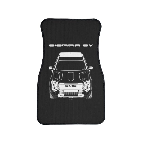 GMC Sierra EV Car Mat Front Carpet Floor Mats by Auto Art Apparel