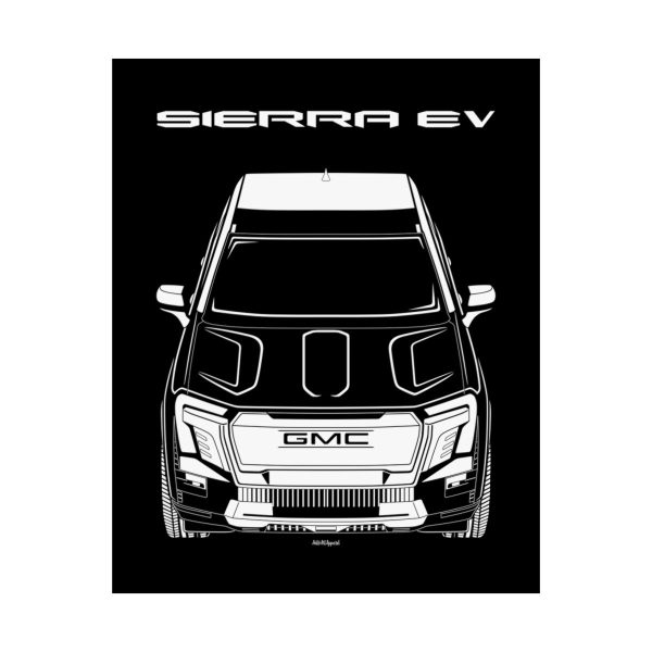 GMC Sierra EV Poster 16 x 20 inch by Auto Art Apparel