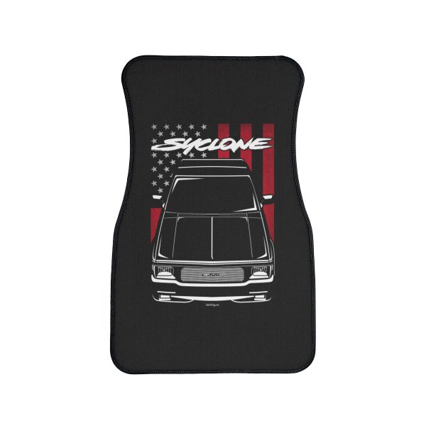 GMC Syclone 1991 Car Mat - US Flag Floor Mats Front Carpet Floor Mats by Auto Art Apparel
