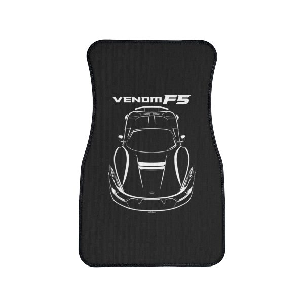Hennessey Venom F5 Car Mat Front Carpet Floor Mats by Auto Art Apparel