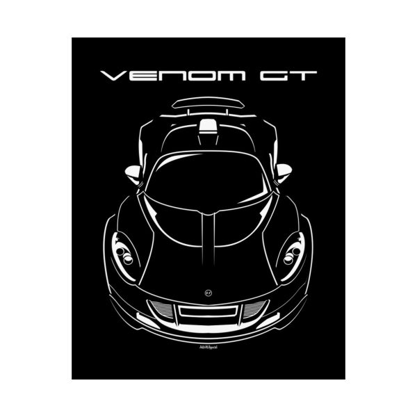 Hennessey Venom GT 2011-2017 Poster 16 x 20 inch by Auto Art Apparel