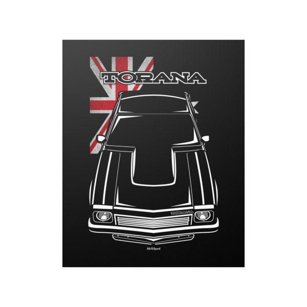 Holden Torana A9X Poster - Australia Flag Print 16 x 20 inch by Auto Art Apparel