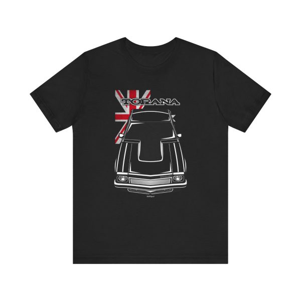 Holden Torana A9X T-shirt - Australia Flag Shirt Black by Auto Art Apparel