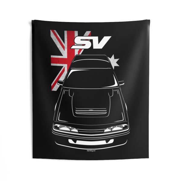 Holden VL Commodore Group A SV Tapestry - Australia Flag Wall Art 50 x 60 inch by Auto Art Apparel