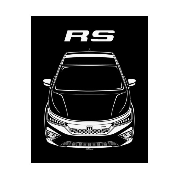 Honda City RS 2022-2023 Poster 16 x 20 inch by Auto Art Apparel