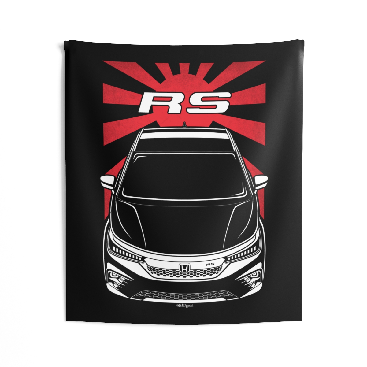 Honda City RS 2022-2023 Tapestry - JDM Wall Art 50 x 60 inch by Auto Art Apparel