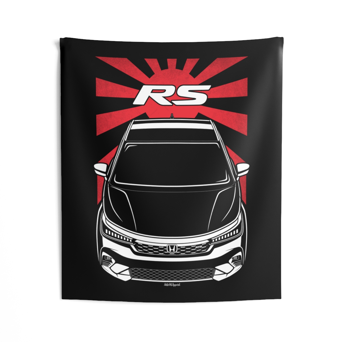 Honda City RS CVT 2024-2025 Tapestry - JDM Wall Art 50 x 60 inch by Auto Art Apparel