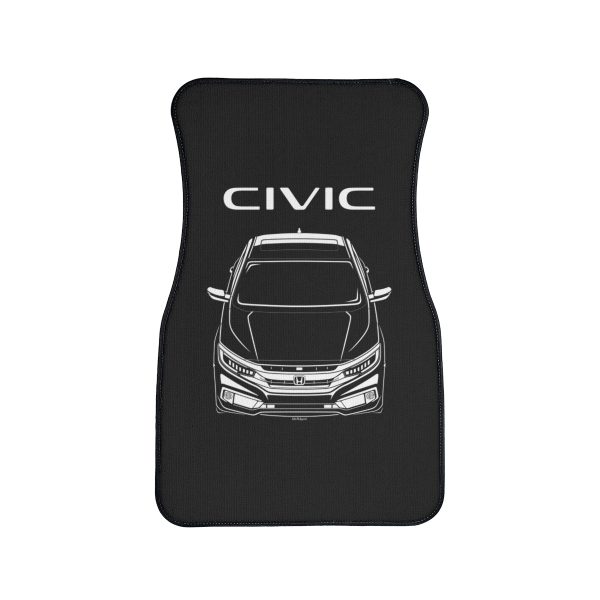 Honda Civic 2019-2021 Car Mat Front Carpet Floor Mats by Auto Art Apparel