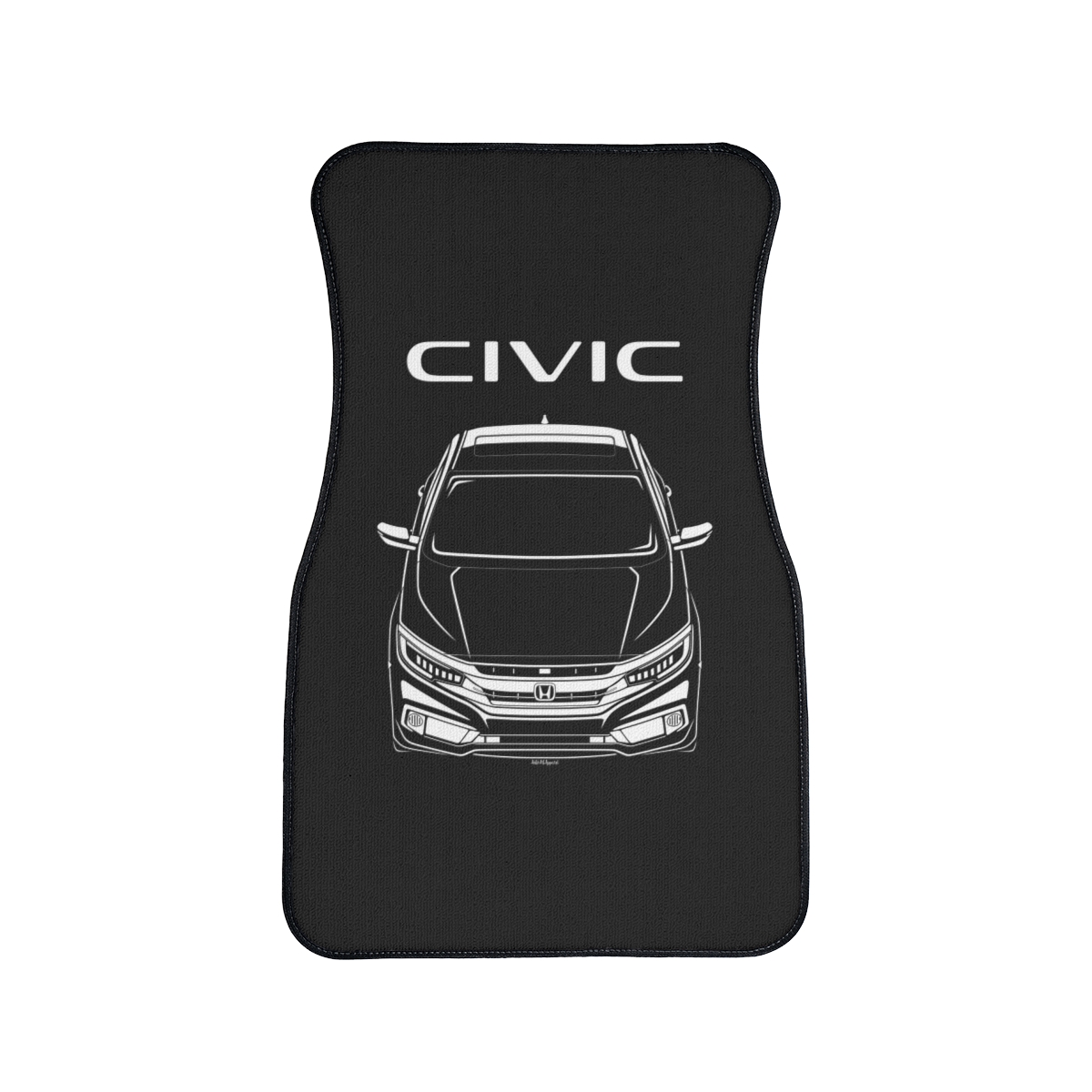 Honda Civic 2019-2021 Car Mat Front Carpet Floor Mats by Auto Art Apparel