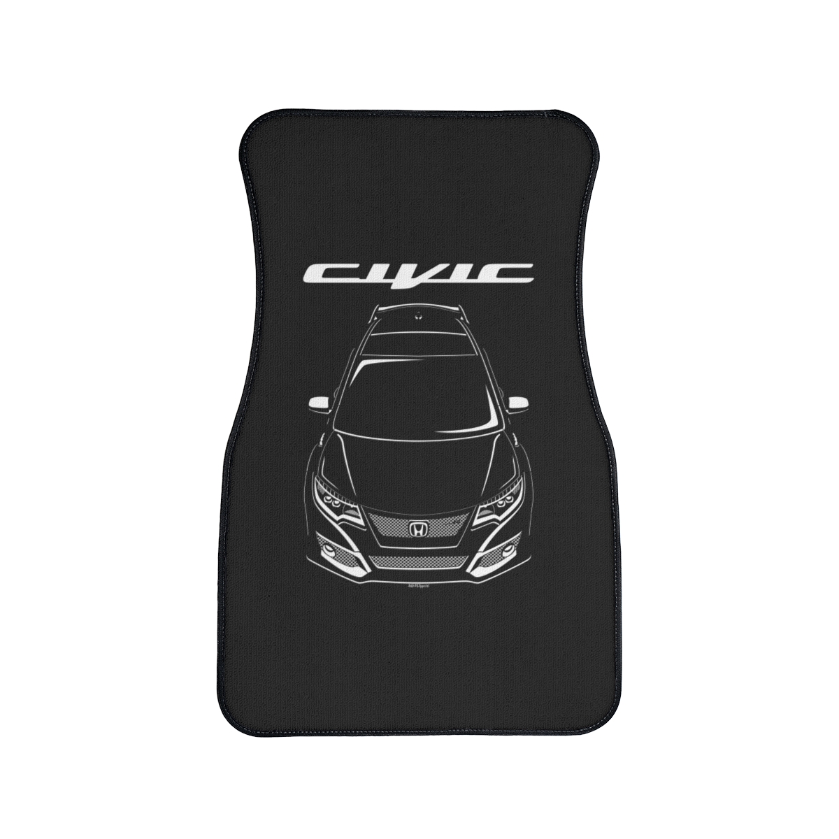 Honda Civic Type R 10th gen 2015-2017 Car Mat Front Carpet Floor Mats by Auto Art Apparel