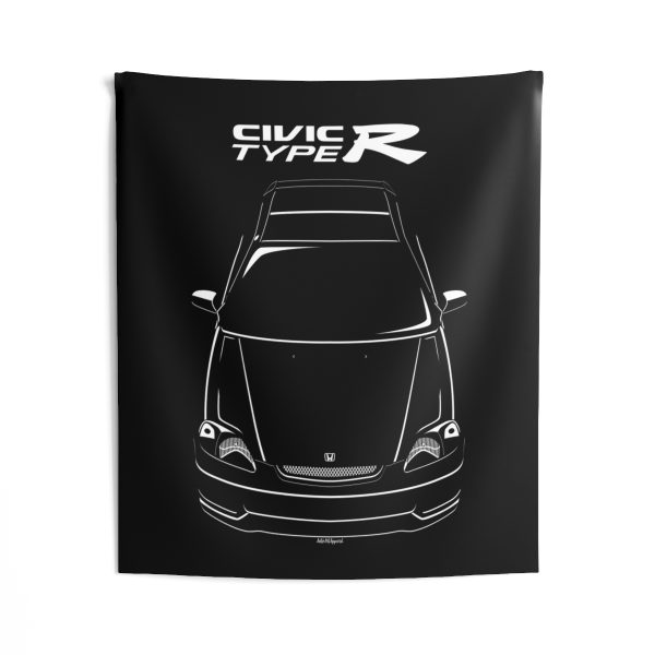 Honda Civic Type R 6th gen 1996-1999 Tapestry 50 x 60 inch by Auto Art Apparel