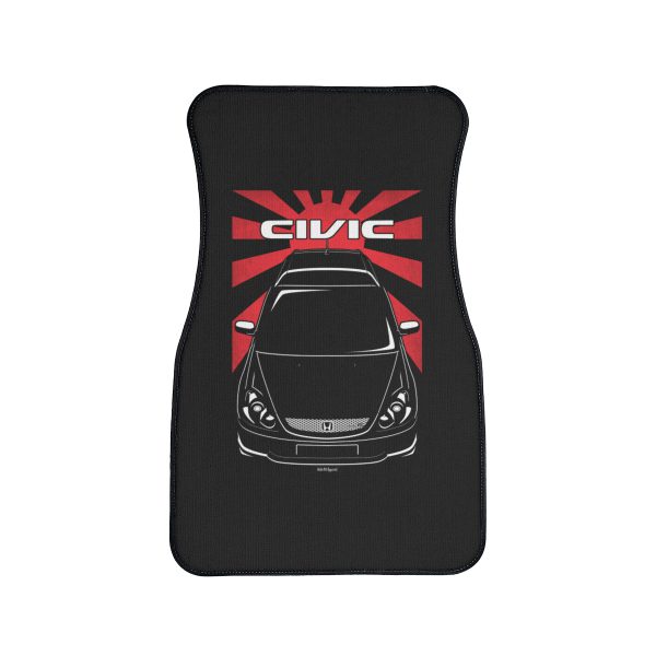Honda Civic Type R 7th gen 2000-2004 Car Mat - JDM Floor Mats Front Carpet Floor Mats by Auto Art Apparel