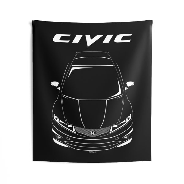 Honda Civic Type R 8th gen 2006-2010 Tapestry 50 x 60 inch by Auto Art Apparel
