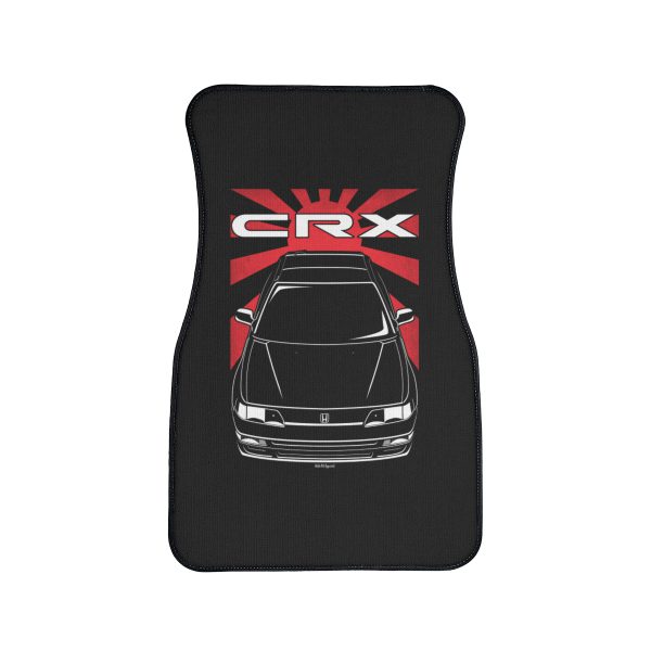 Honda CRX SI 2nd gen 1988-1991 Car Mat - JDM Floor Mats Front Carpet Floor Mats by Auto Art Apparel