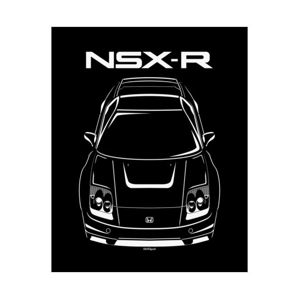 Honda NSX R 1st Gen 2002-2005 Poster 16 x 20 inch by Auto Art Apparel