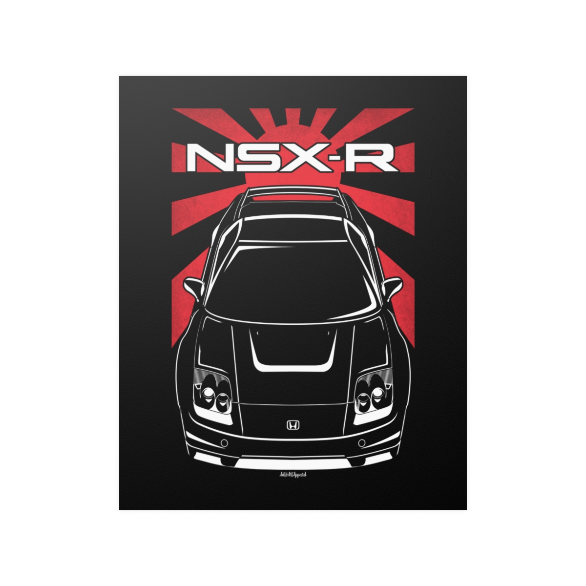 Honda NSX R 1st Gen 2002-2005 Poster - JDM Print 16 x 20 inch by Auto Art Apparel