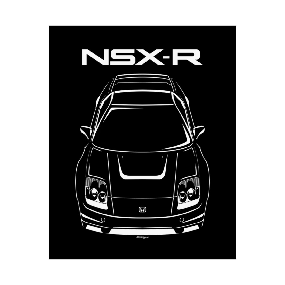 Honda NSX R 1st Gen 2002-2005 Poster 16 x 20 inch by Auto Art Apparel
