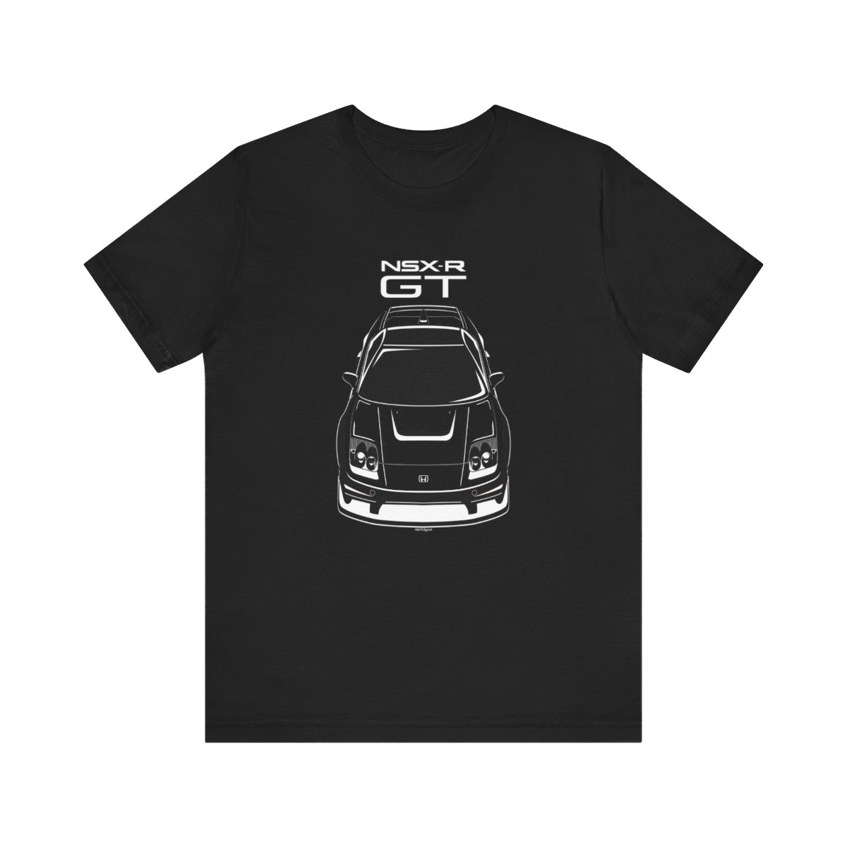 Honda NSX R GT 2005 T-shirt Black by Auto Art Apparel