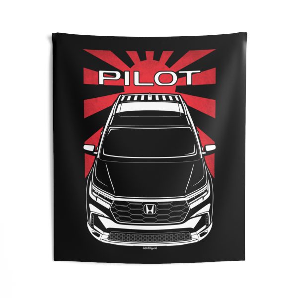 Honda Pilot 2023-2025 Tapestry - JDM Wall Art 50 x 60 inch by Auto Art Apparel