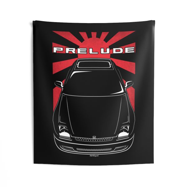 Honda Prelude 5th gen 1997-2001 Tapestry - JDM Wall Art 50 x 60 inch by Auto Art Apparel