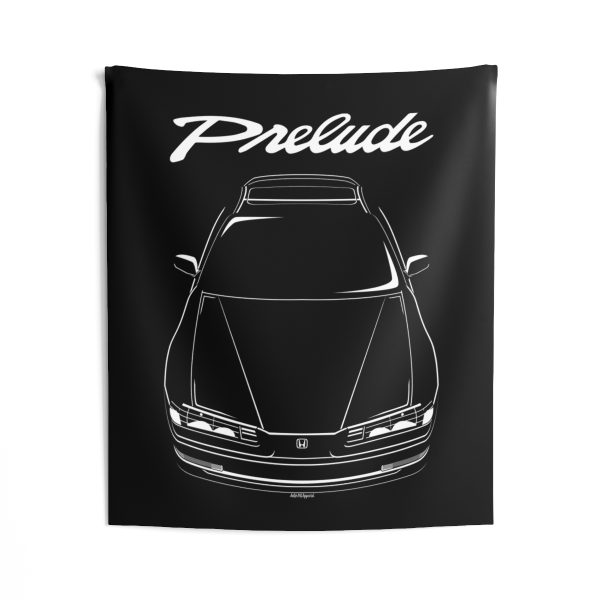 Honda Prelude SI 4th gen 1992-1996 Tapestry 50 x 60 inch by Auto Art Apparel