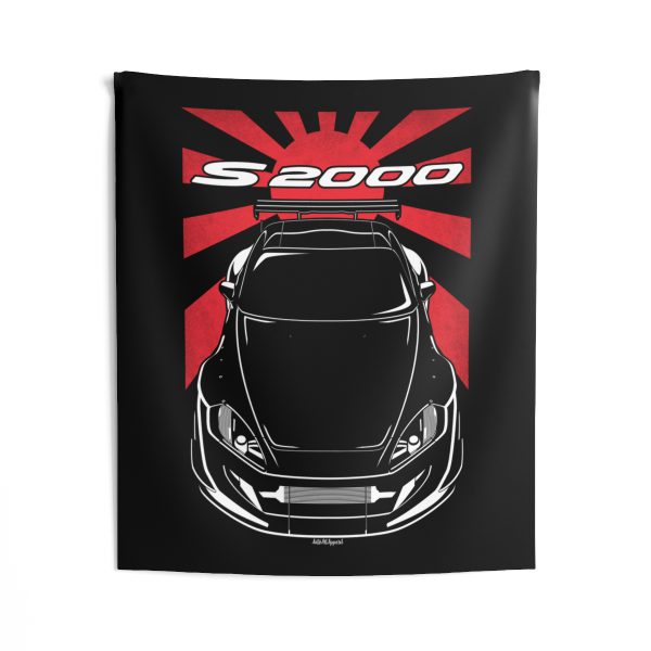 Honda S2000 Body Kit Tapestry - JDM Wall Art 50 x 60 inch by Auto Art Apparel